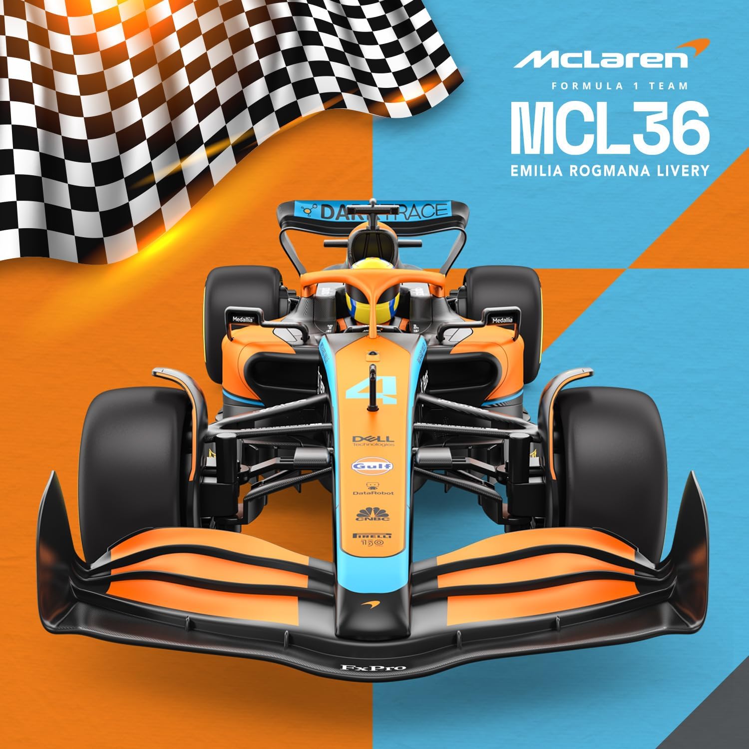 ラジコン マクラーレン F1 MCL36 1/12スケール 公式ライセンス McLaren