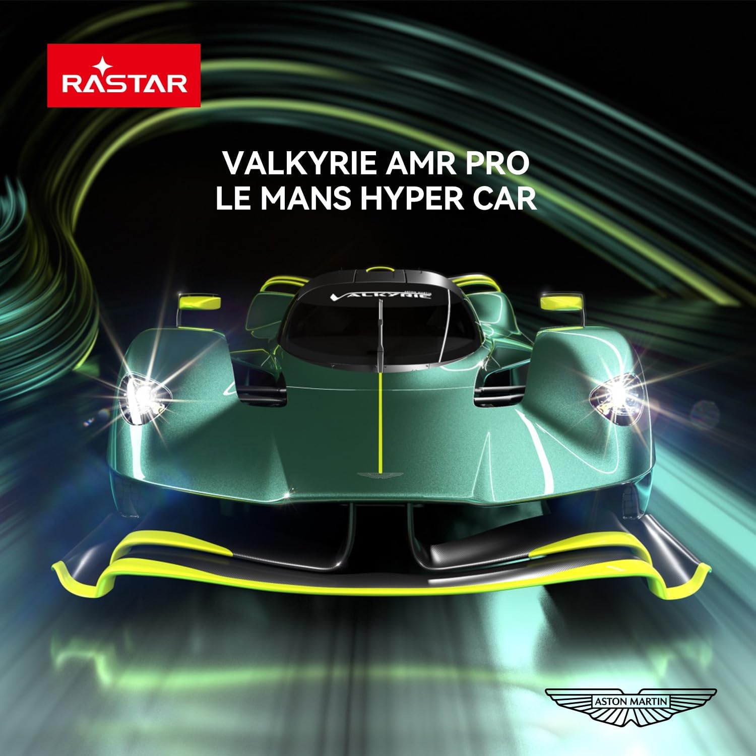 アストンマーティン ヴァルキリー 1/14スケール 公式ライセンス ラジコン Aston Martin Valkyrie AMR Pro ダークグリーン