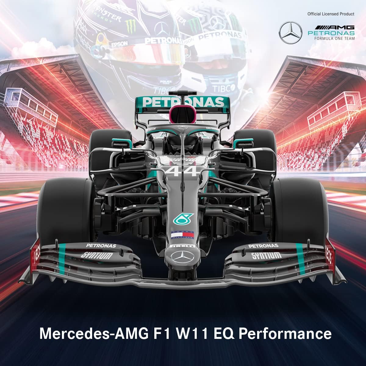 1/18スケール メルセデス AMG F1 W11 公式ライセンス ラジコン Mercedes-AMG F1 W11 EQ Performance ブラック